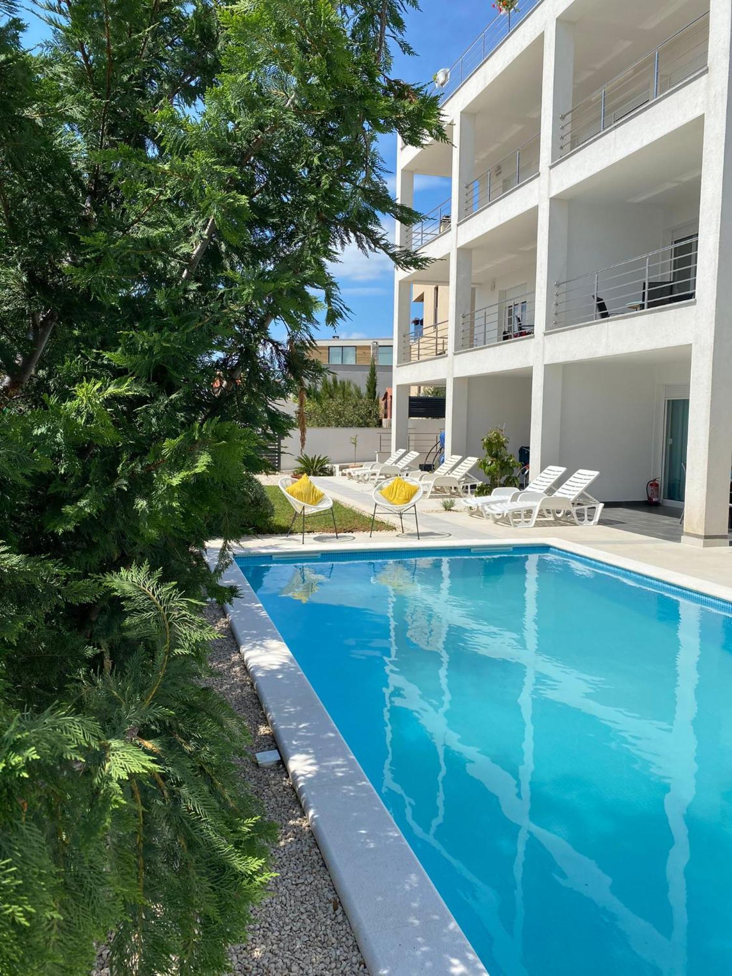 Apartment Deluxe Villa Carlotta Zadar Exterior foto