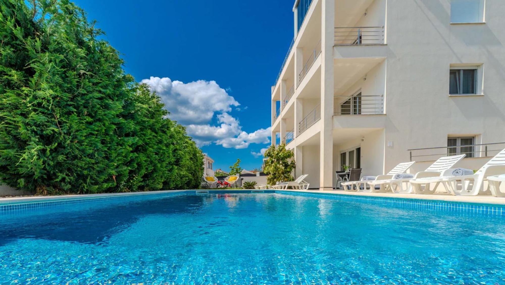 Apartment Deluxe Villa Carlotta Zadar Exterior foto